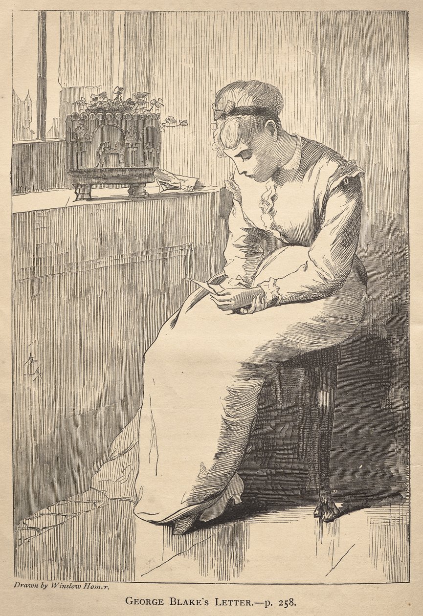 George Blakes brev av Winslow Homer