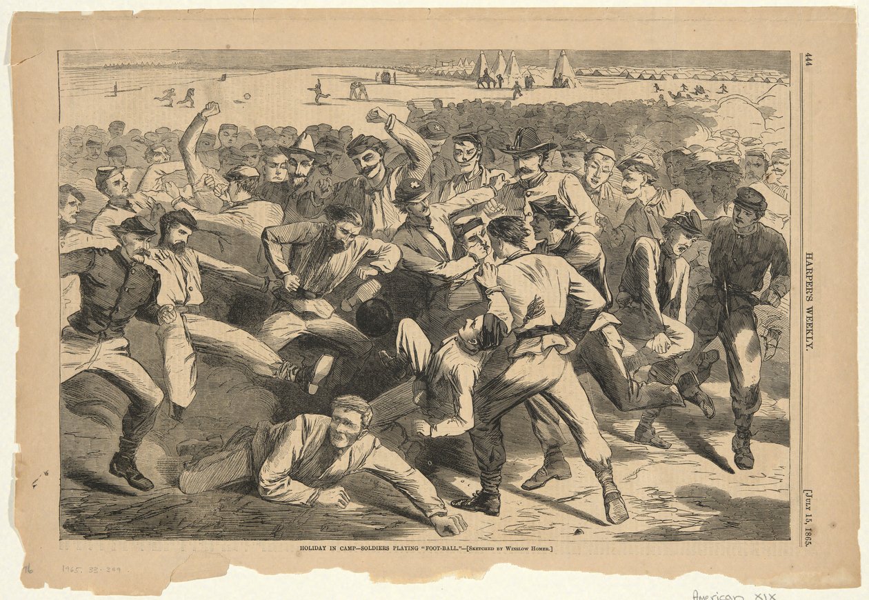 Semester i lägret av Winslow Homer