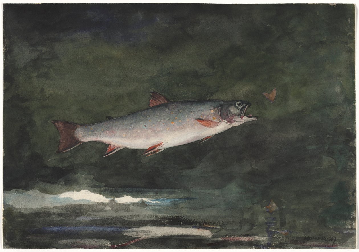 Hoppöring, 1889. av Winslow Homer
