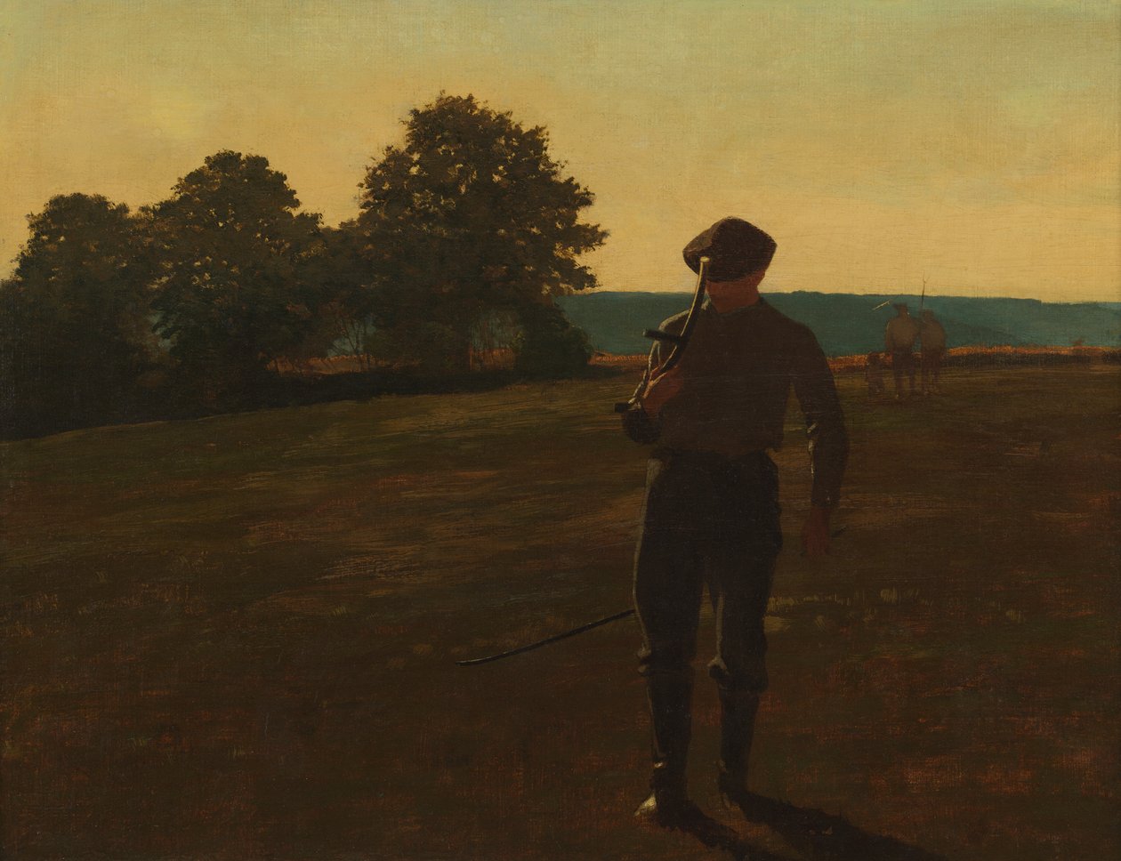 Man med en lie av Winslow Homer