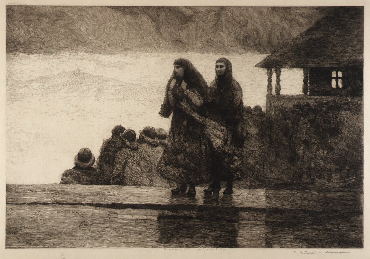 Faror till sjöss av Winslow Homer