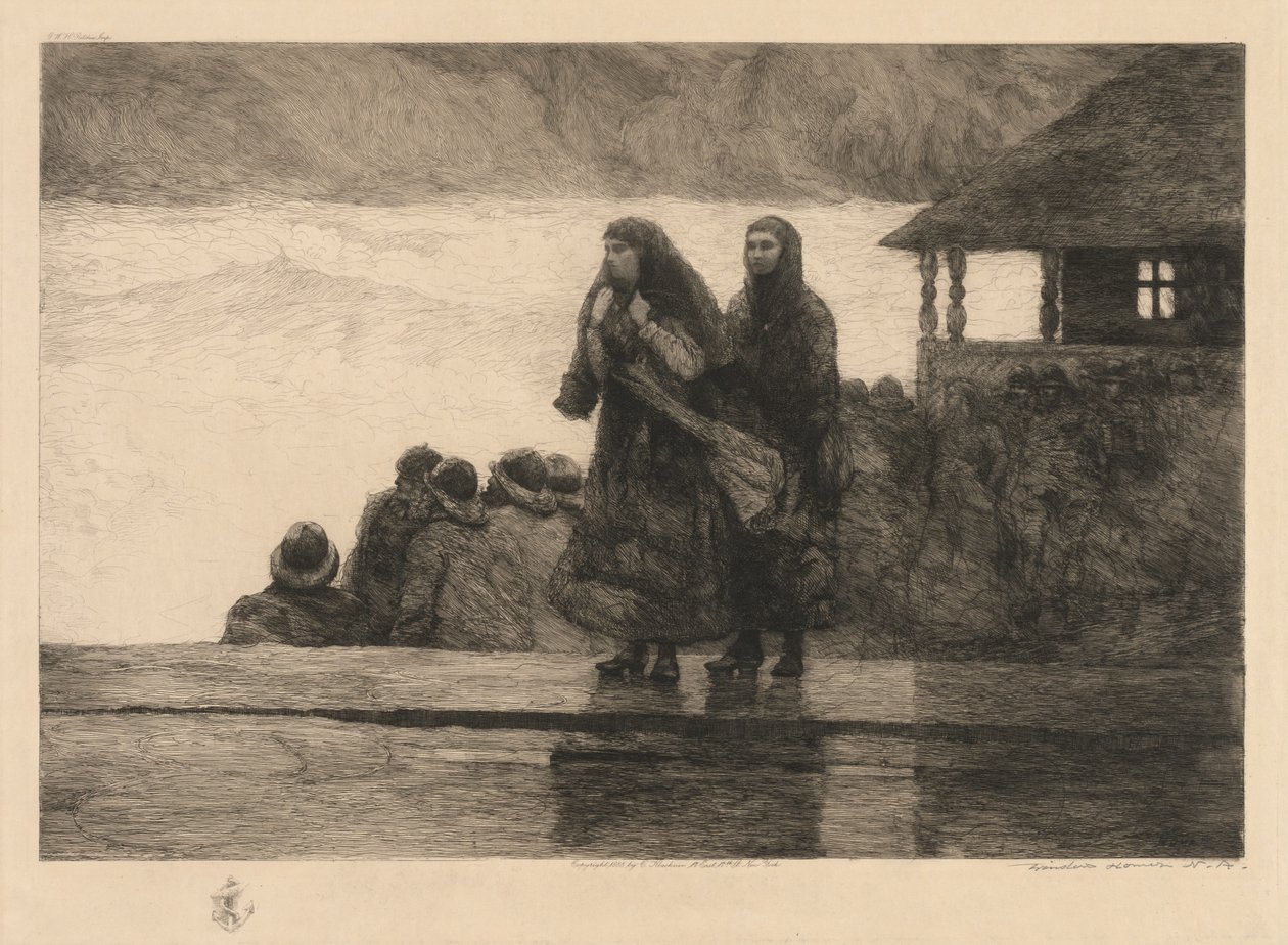 Faror till sjöss av Winslow Homer
