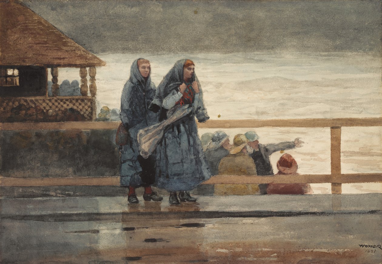 Havets faror, 1881 av Winslow Homer