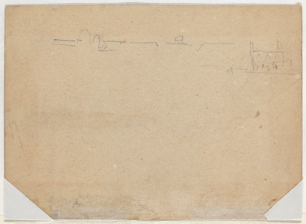 Taklinje [verso], 1862. av Winslow Homer