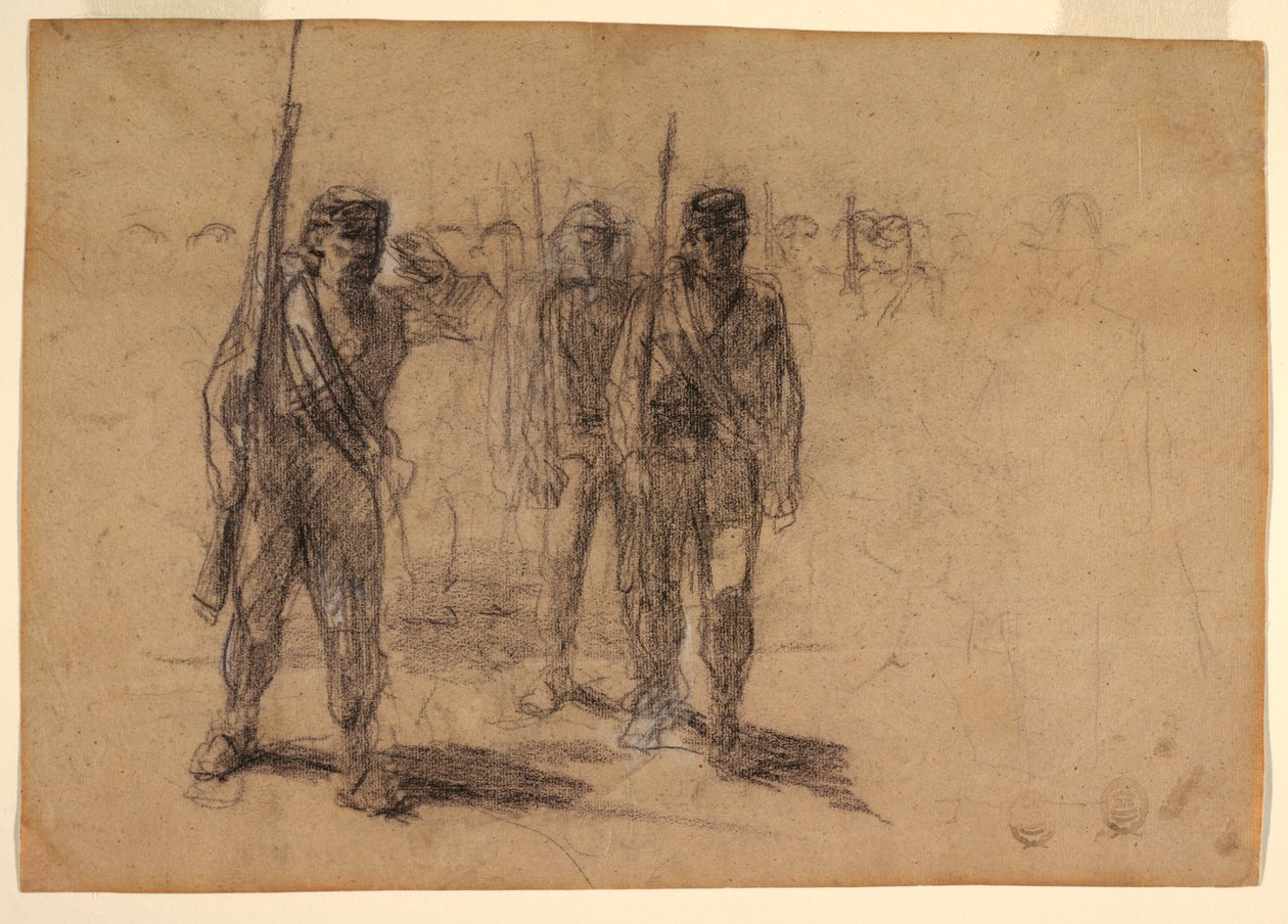 Soldater borrar av Winslow Homer