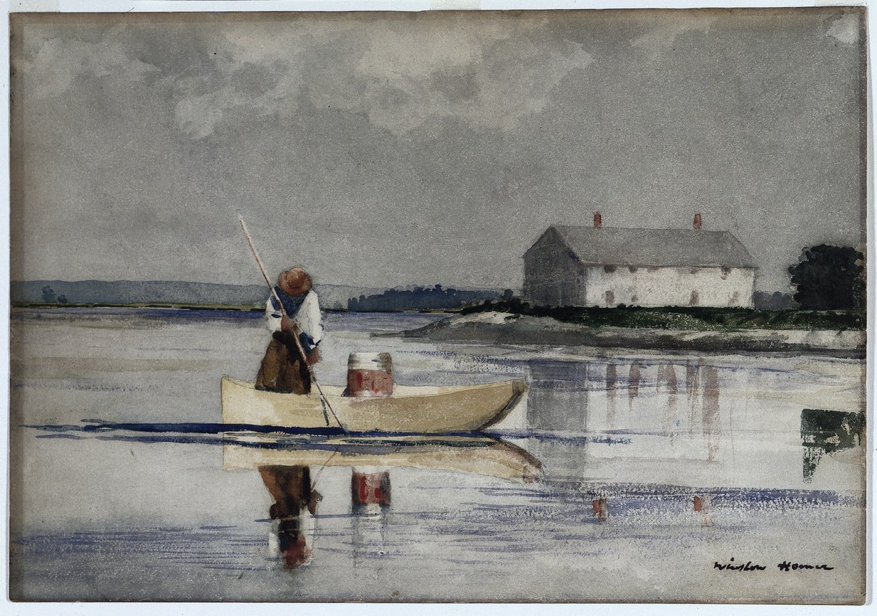 Spjutål, sent 1800-tal. av Winslow Homer