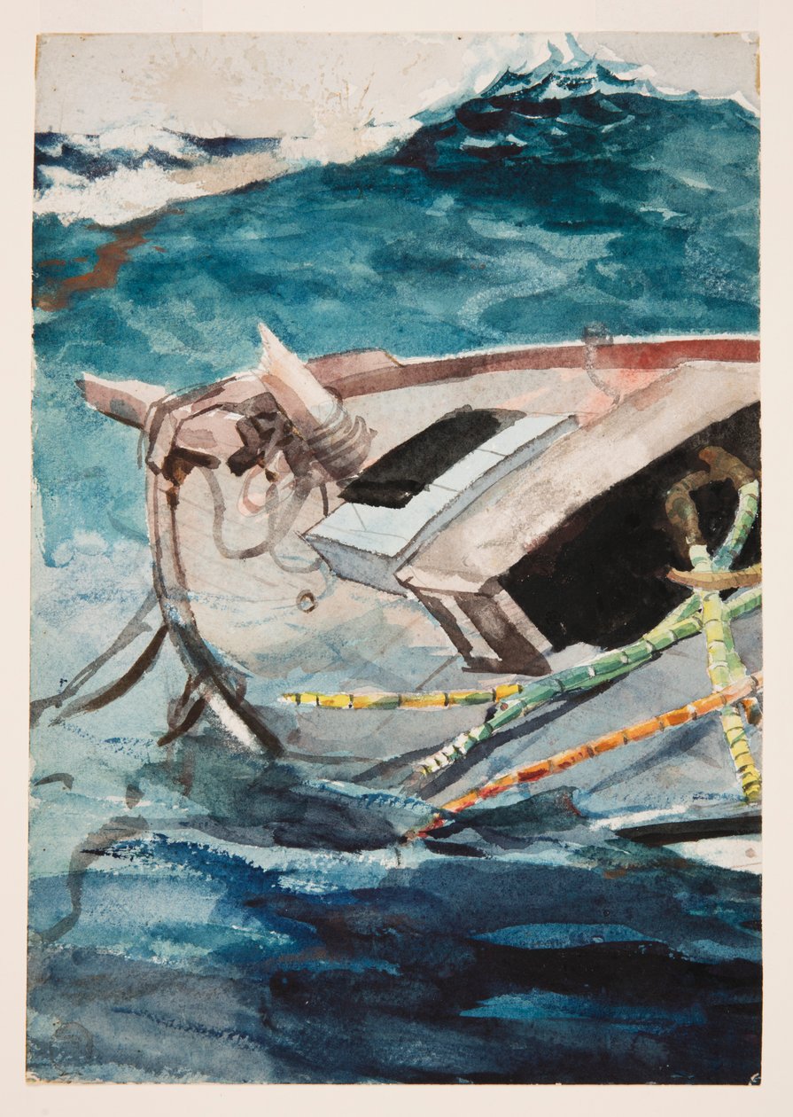 Studie för "The Golf Stream" av Winslow Homer