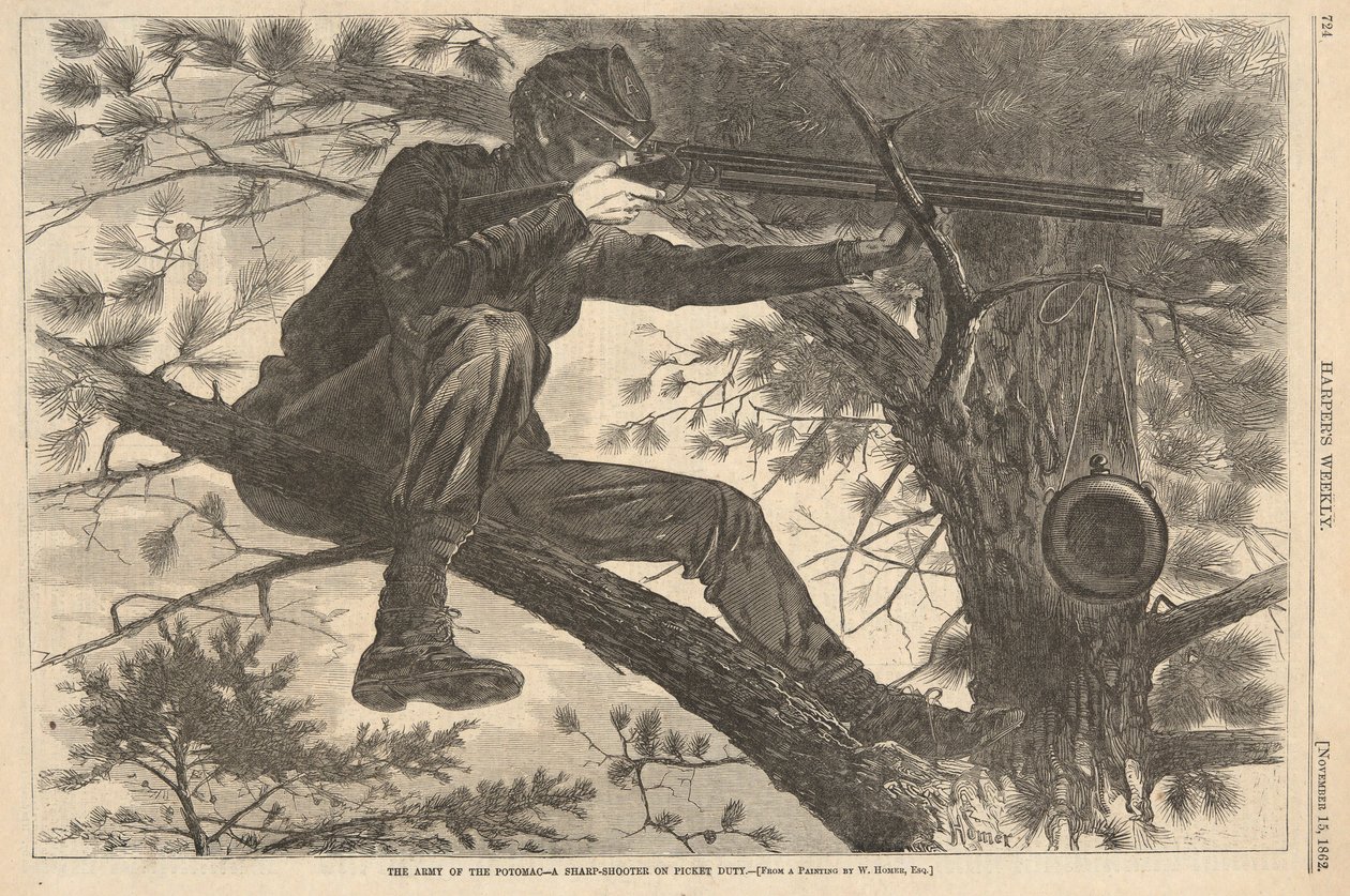 Potomacens armé av Winslow Homer