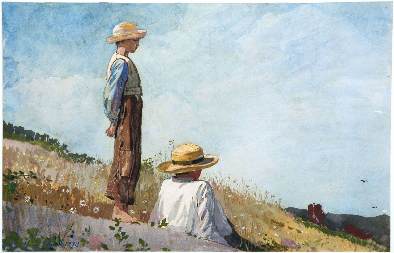 Den blå pojken av Winslow Homer