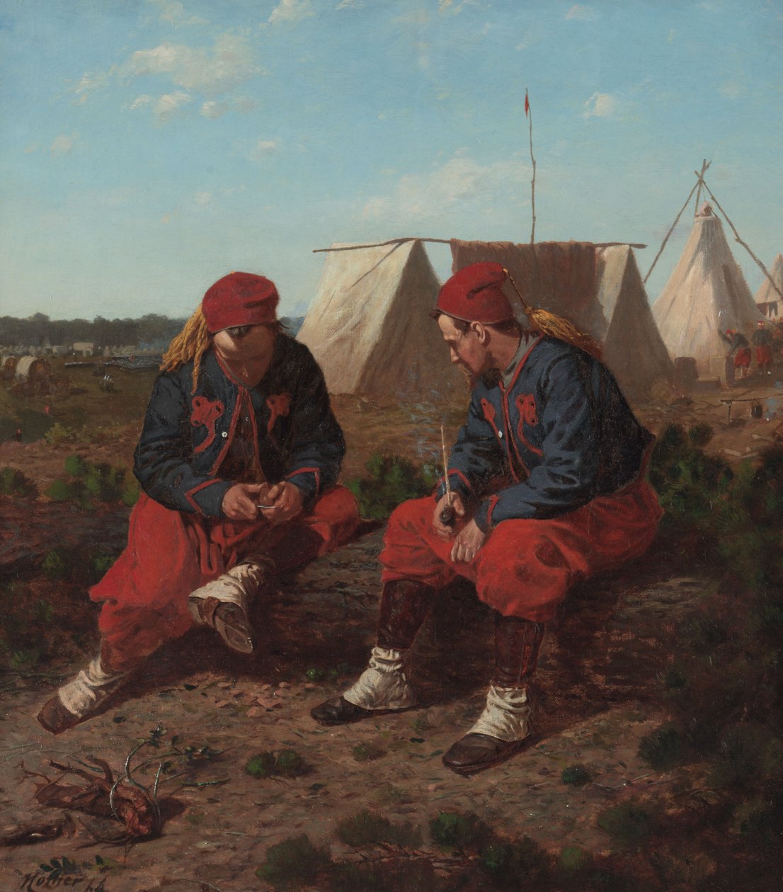 Brierwood-röret av Winslow Homer