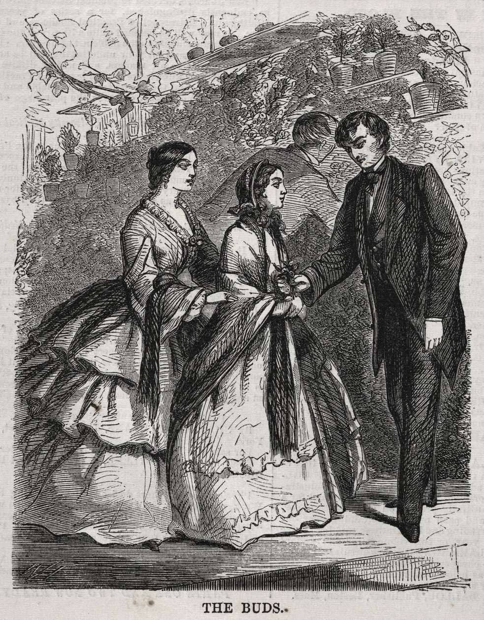 The Buds, 1860. av Winslow Homer