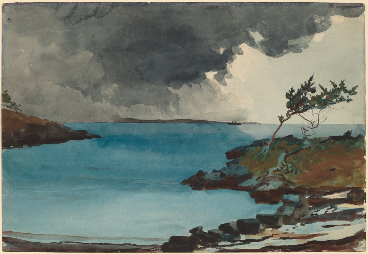 Den kommande stormen, 1901. av Winslow Homer