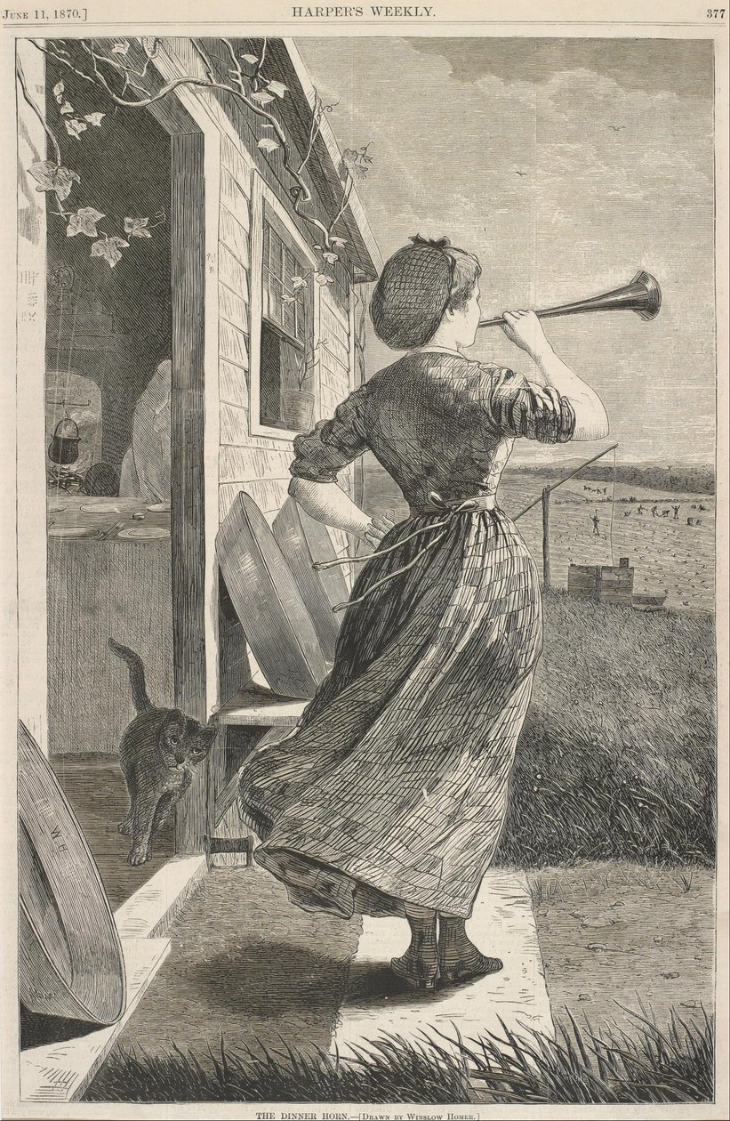 Middagshornet av Winslow Homer
