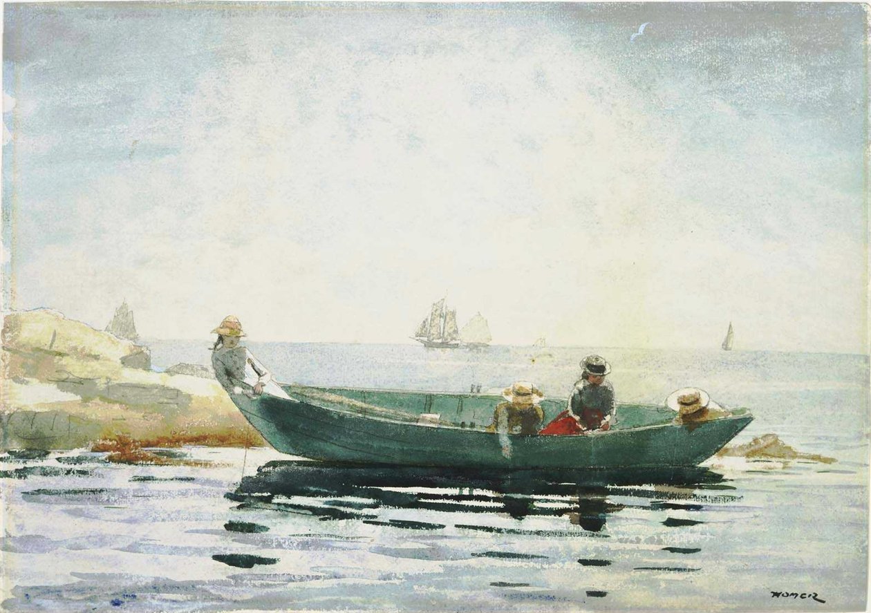 Den gröna Dory av Winslow Homer