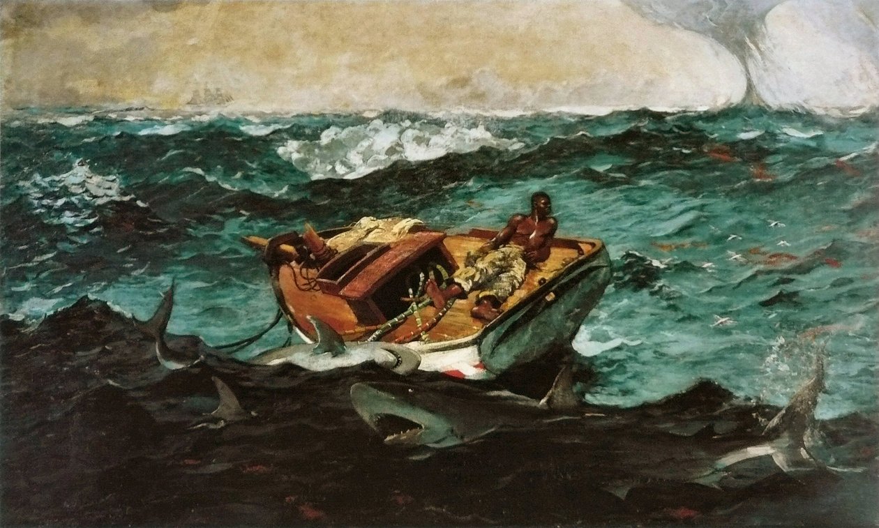 Golfströmmen av Winslow Homer