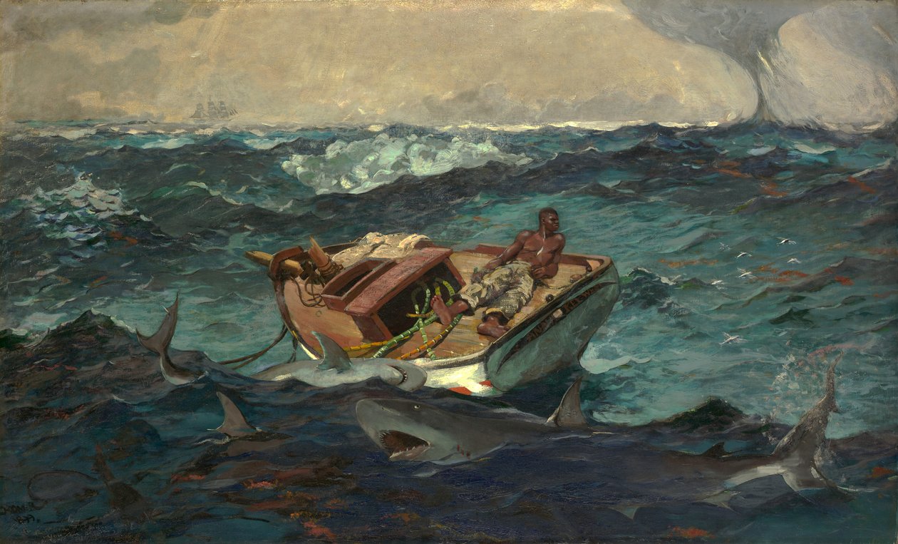 Golfströmmen, 1899. av Winslow Homer