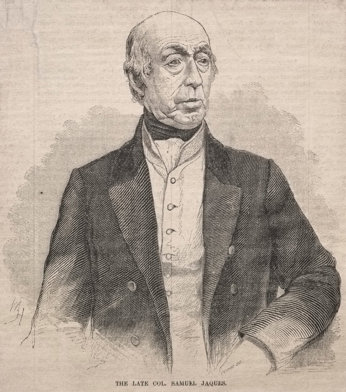 Den framlidne översten Samuel Jaques, 1859. av Winslow Homer