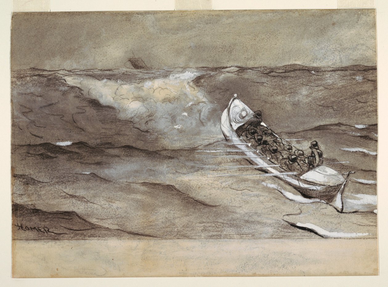 Livbåten av Winslow Homer