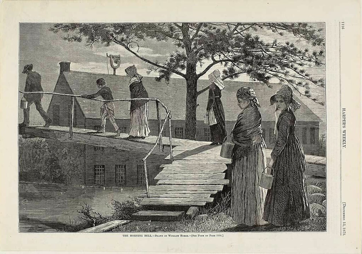 Morgonklockan av Winslow Homer