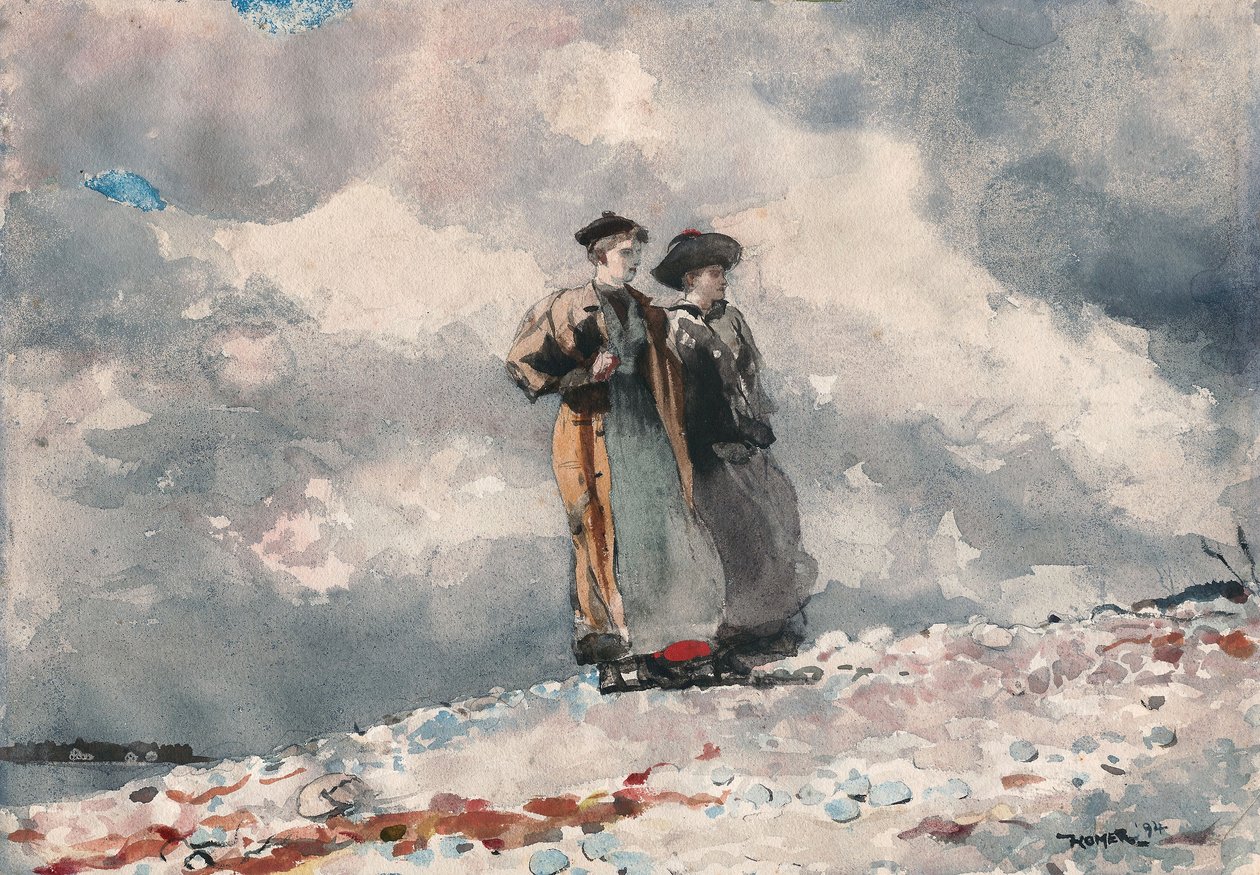 The Outlook, Maine Coast av Winslow Homer