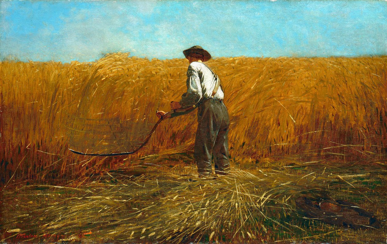Veteranen på ett nytt fält, 1865. av Winslow Homer