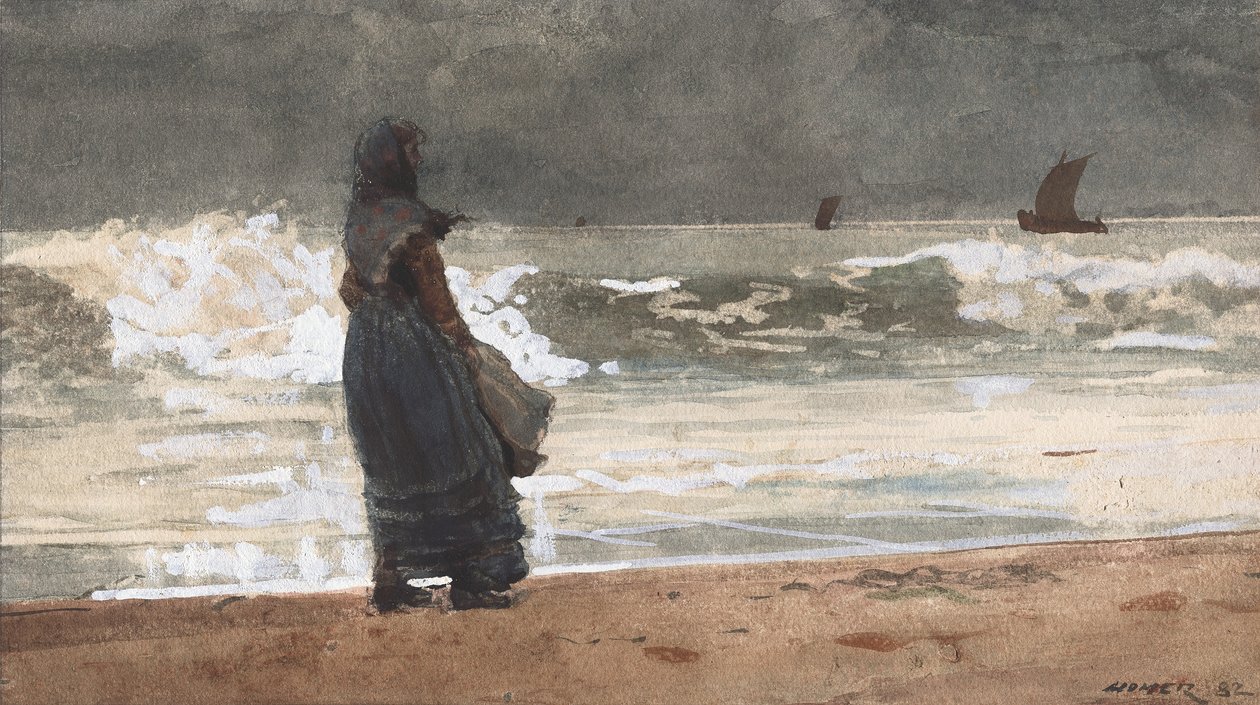 The Watcher, Tynemouth av Winslow Homer
