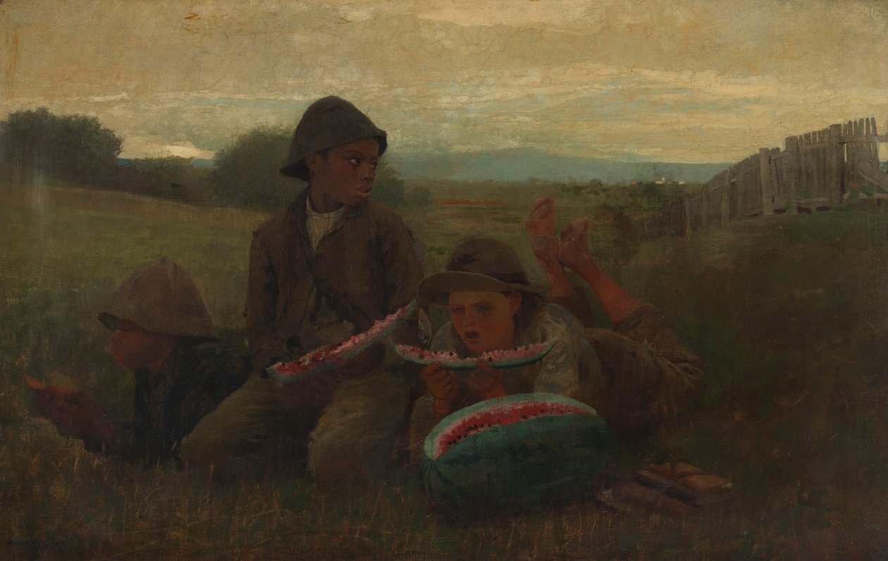 Vattenmelonpojkarna av Winslow Homer