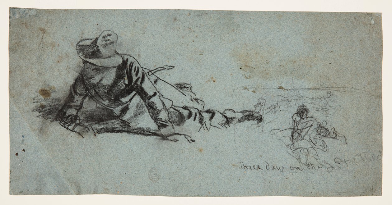 Tre dagar på fronten av Winslow Homer