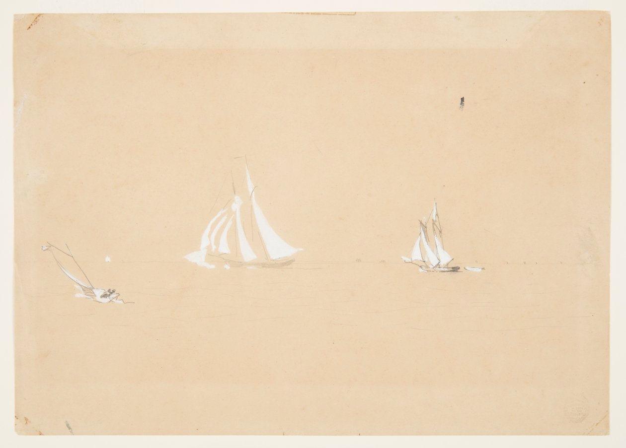 Två Schooners av Winslow Homer