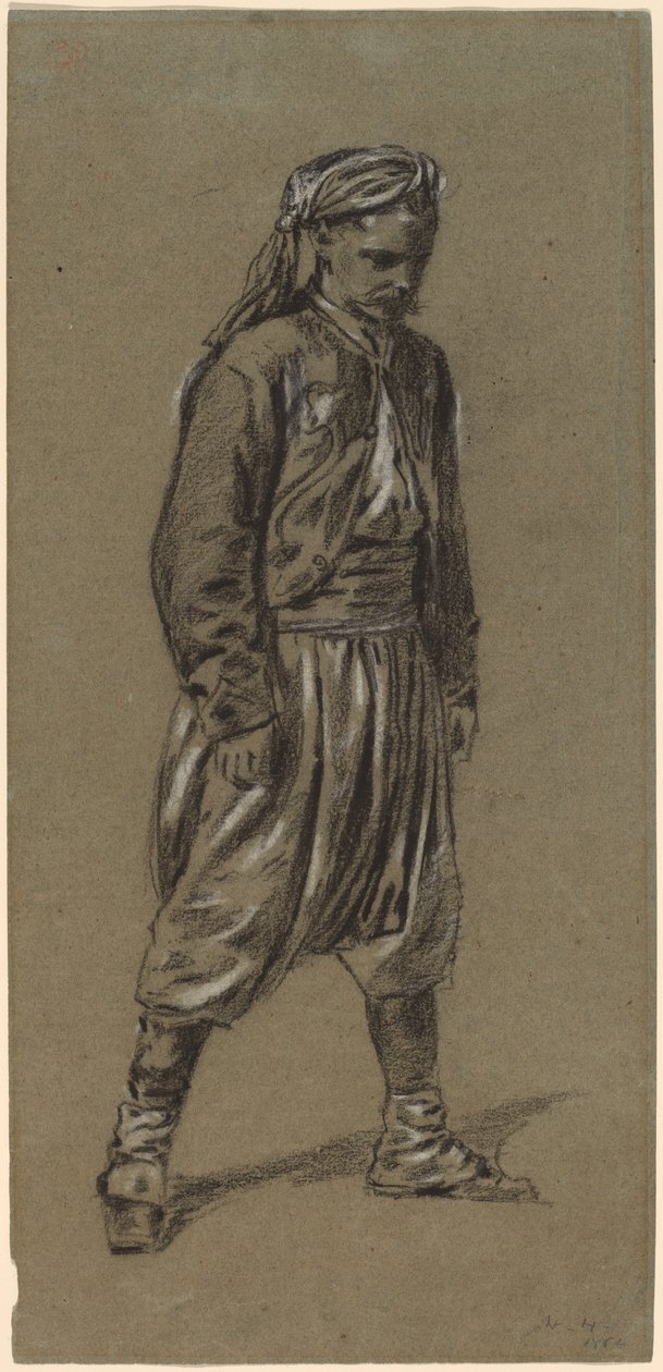 Zouave av Winslow Homer