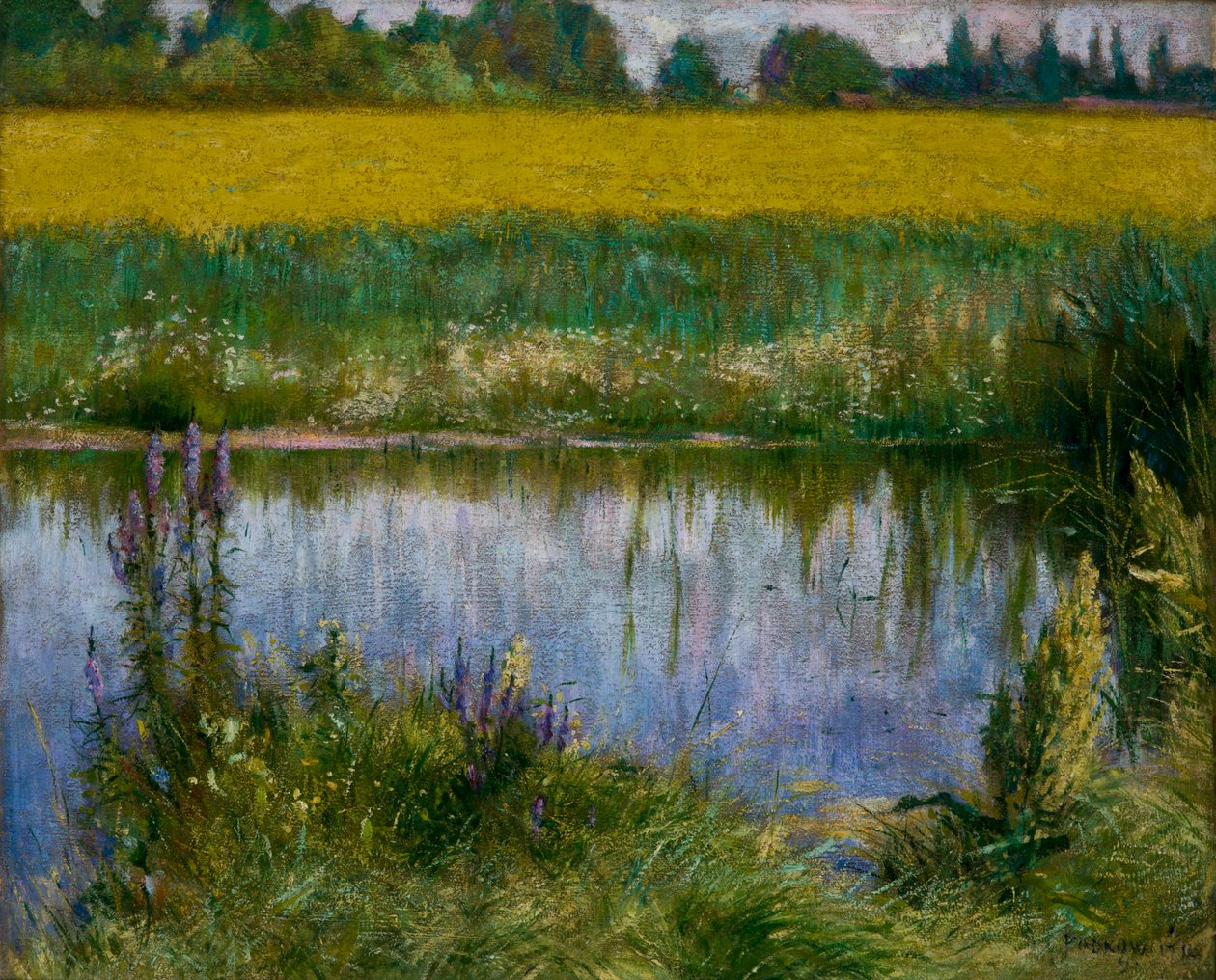 Lupinfält av Wladyslaw Podkowinski