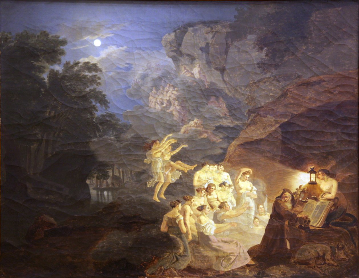 Saint Anthony frestelse av Wolfgang Adam Töpffer