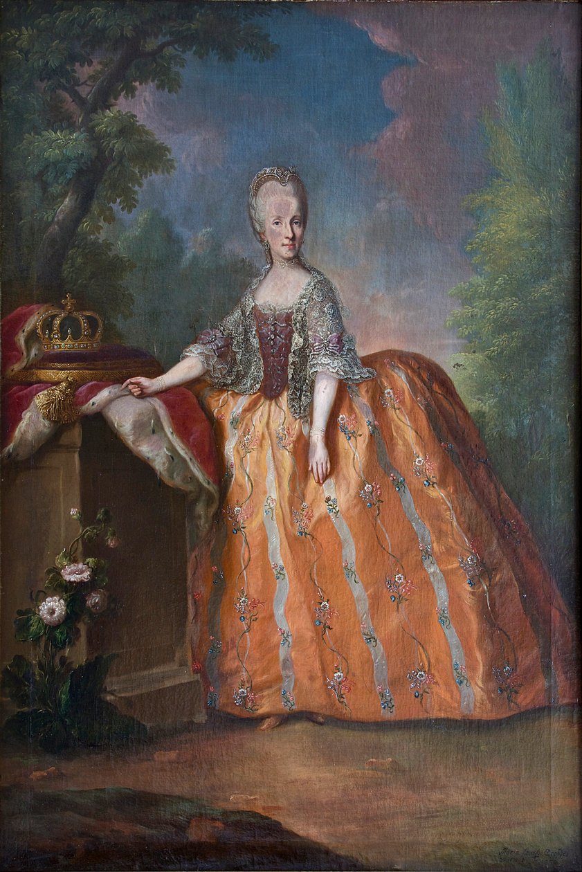 Maria Luisa of Spain av Workshop of Anton von Maron