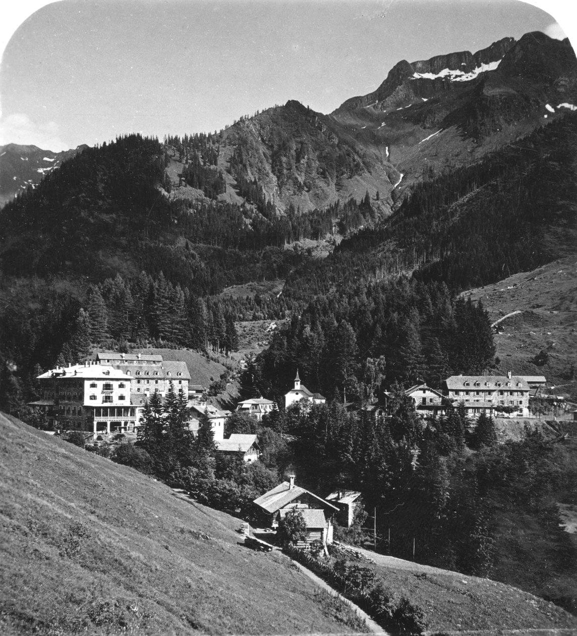 Bad Fusch, Salzburg, Österrike, ca 1900-talet. av Wurthle and Sons