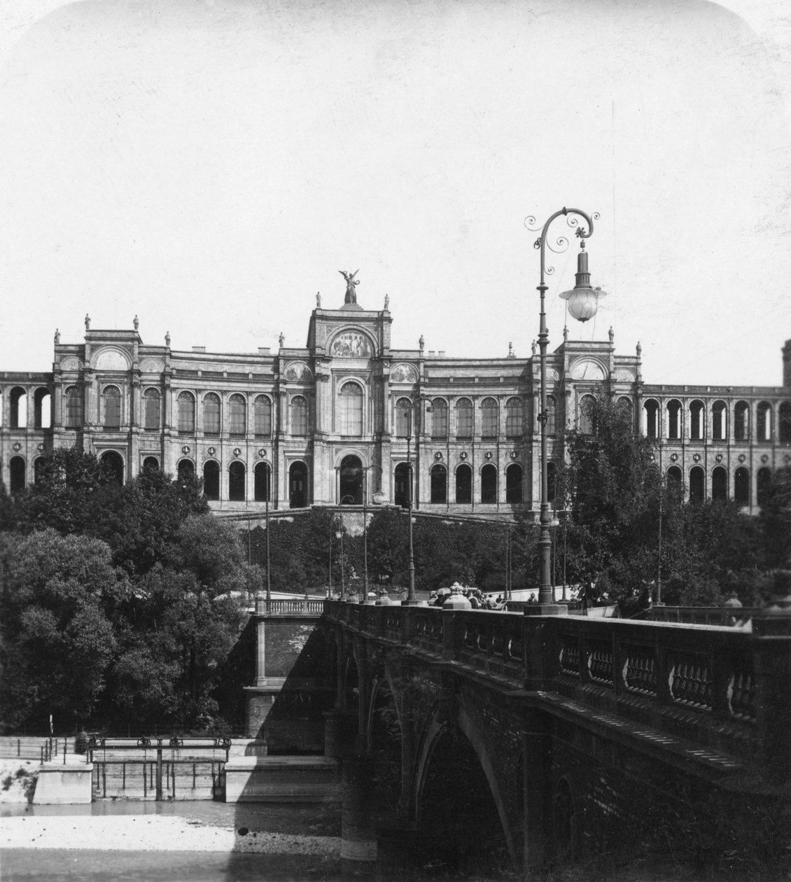 Maximilianeum, München, Tyskland, c1900. av Wurthle and Sons