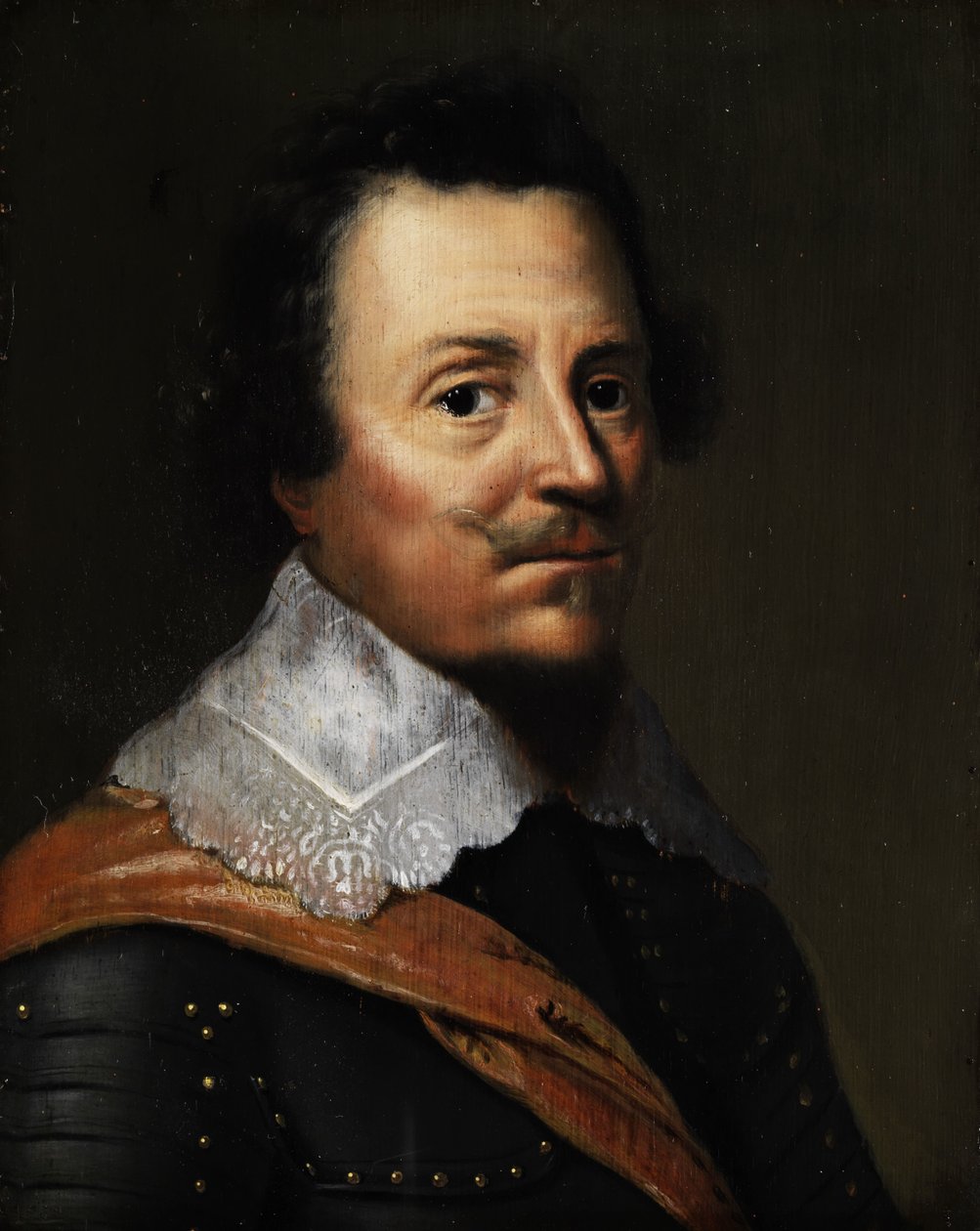 Portrait des Grafen Ernst Kasimir von Nassau (1573–1632) av Wybrand de Geest
