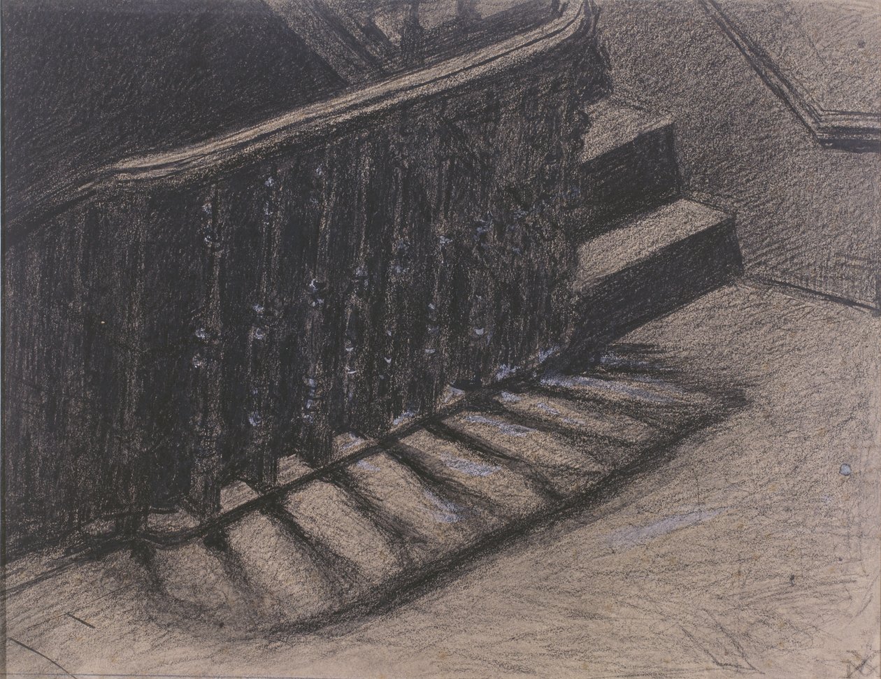 Trappan (kol) av Xavier Mellery