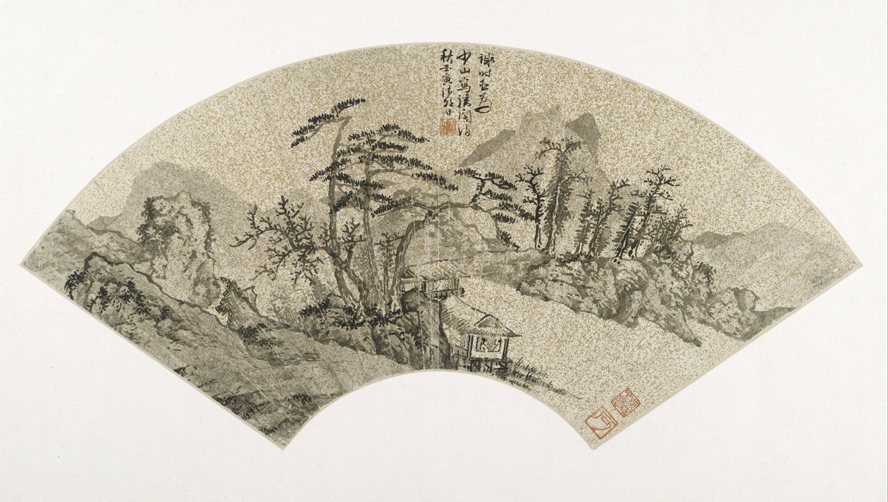 Landscape av Xie Shichen