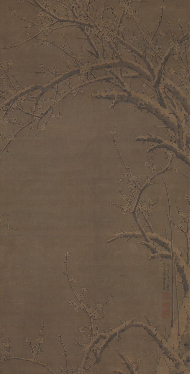 The Pure Whiteness of Winter, daterad 1441. av Xu Jing
