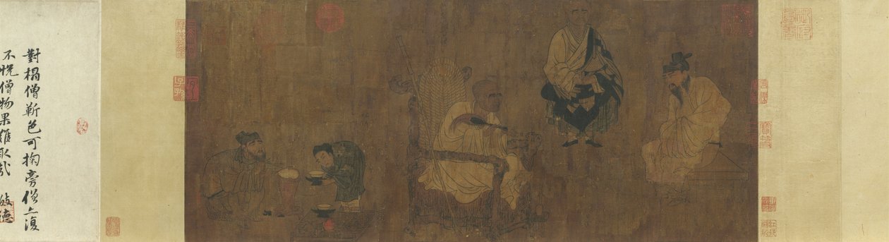 唐 閻立本 蕭翼賺蘭亭圖 av Yan Liben
