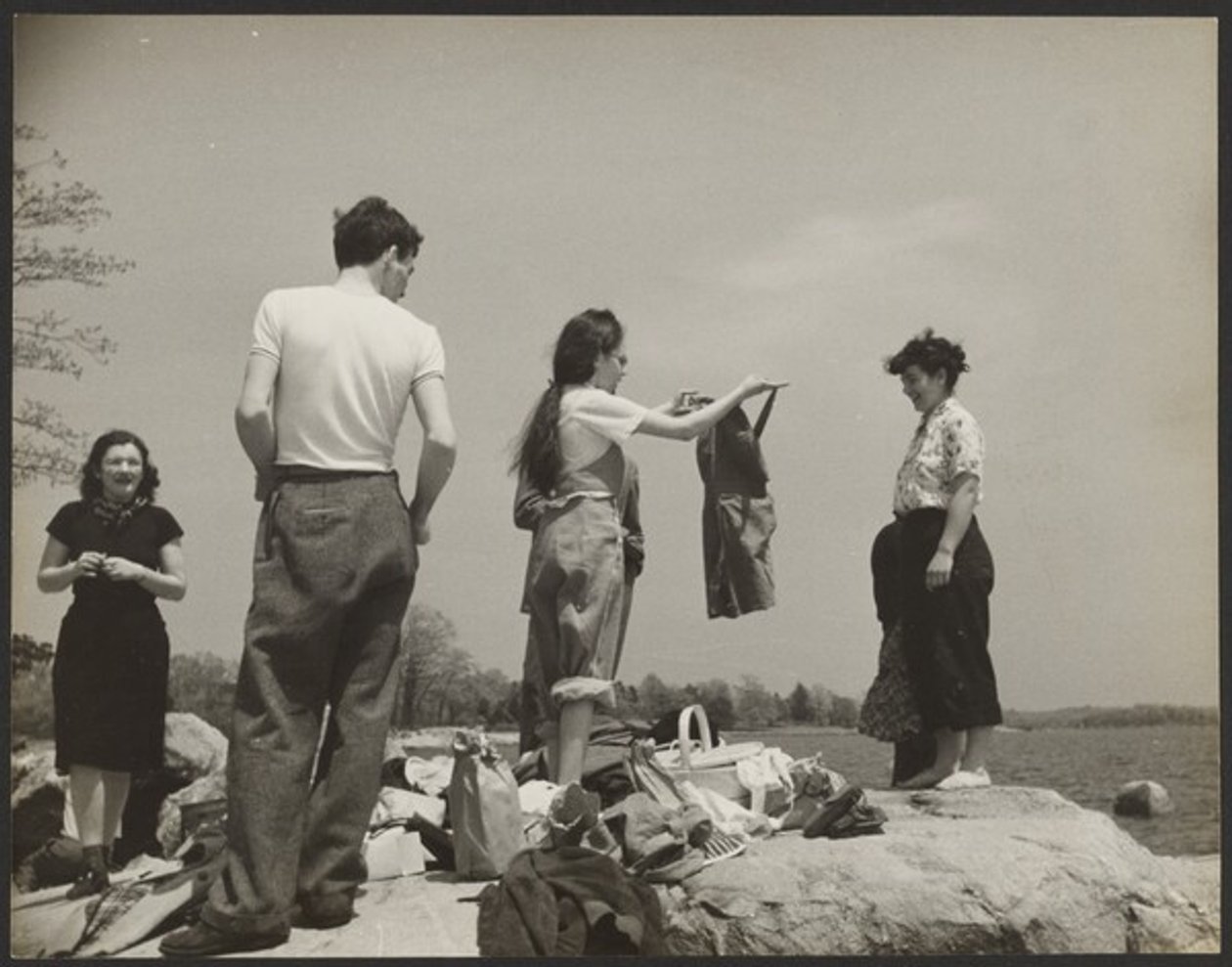 [Klassens picknick] av Yasuo Kuniyoshi