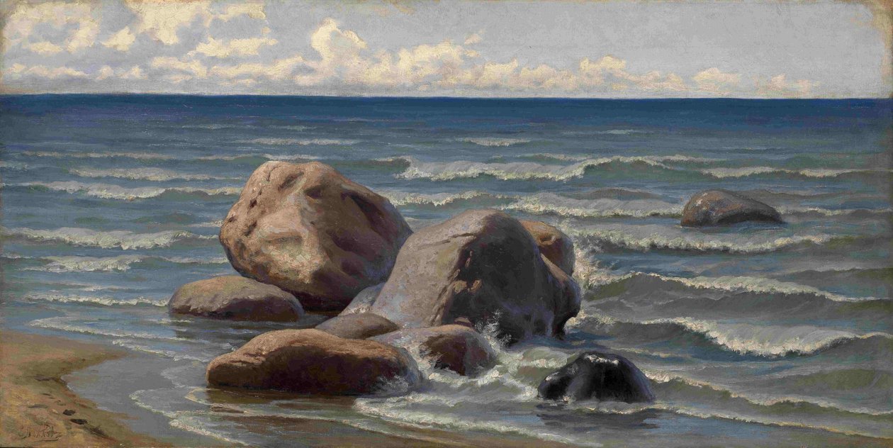 Havslandskap av Yefim Yefimovich Volkov