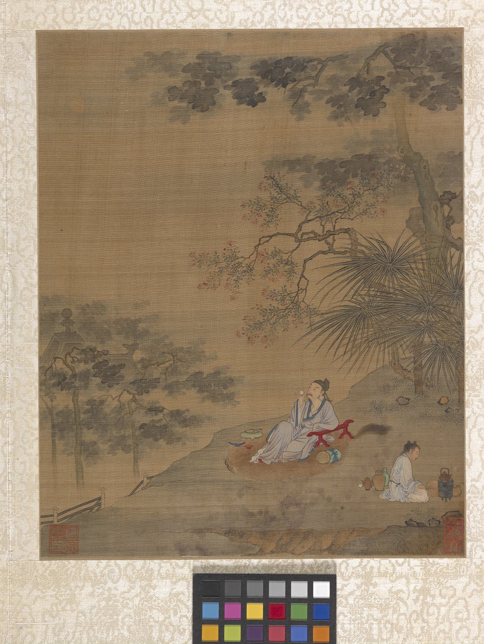 Album Garden Scene (bläck på papper) av Ying Qiu