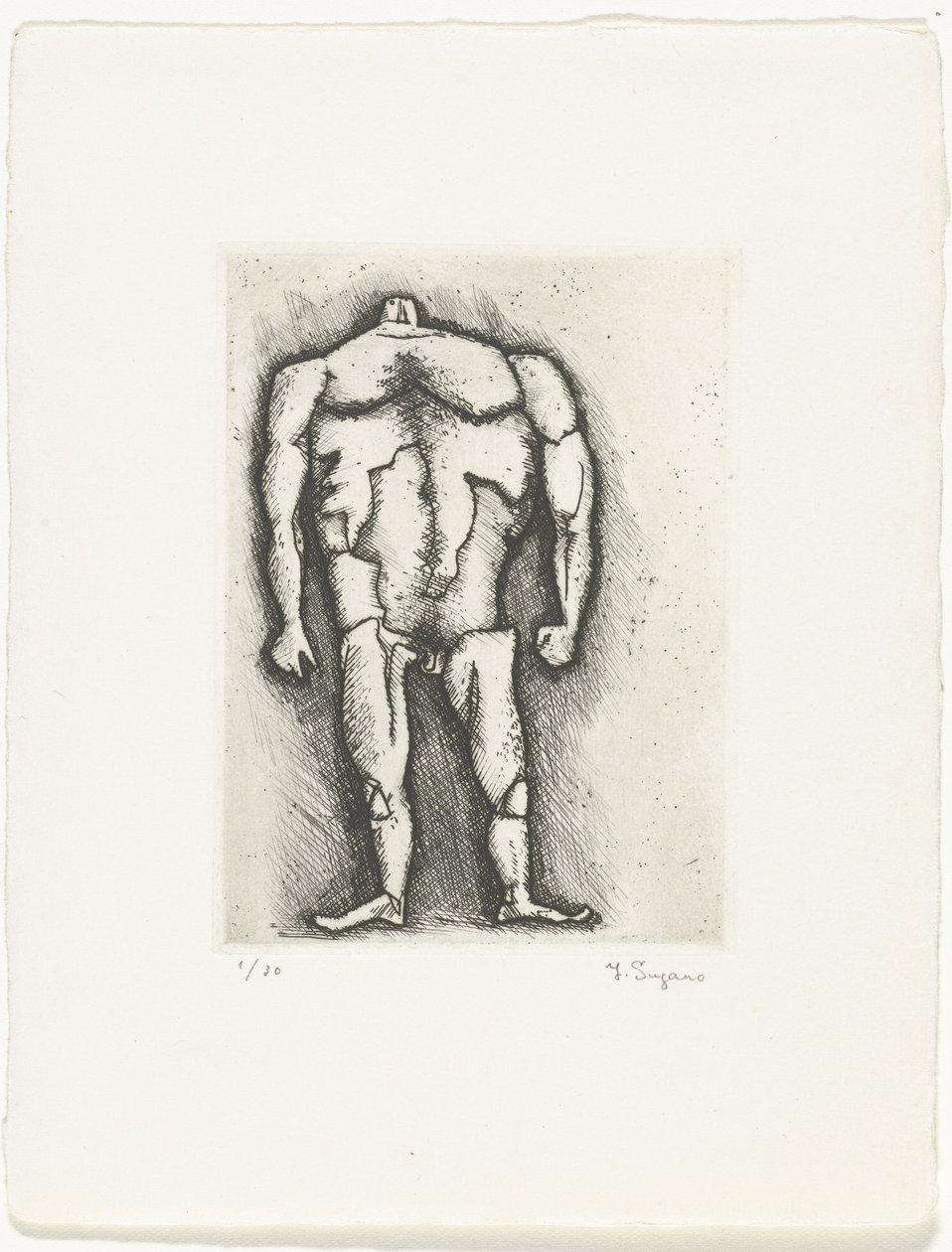 Stark man av Yo Sugano (signed by artist)