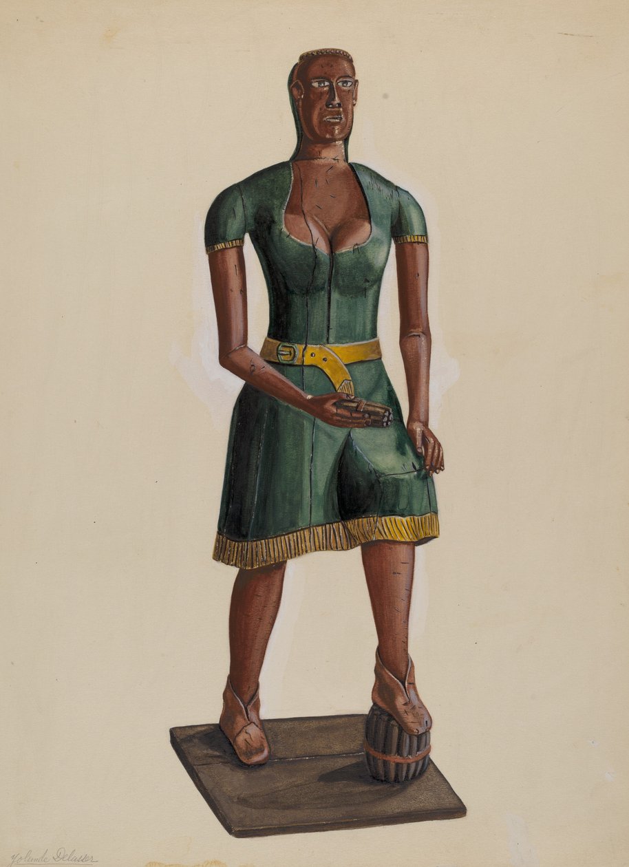 Cigarrbutik indiska, 19351942. av Yolande Delasser