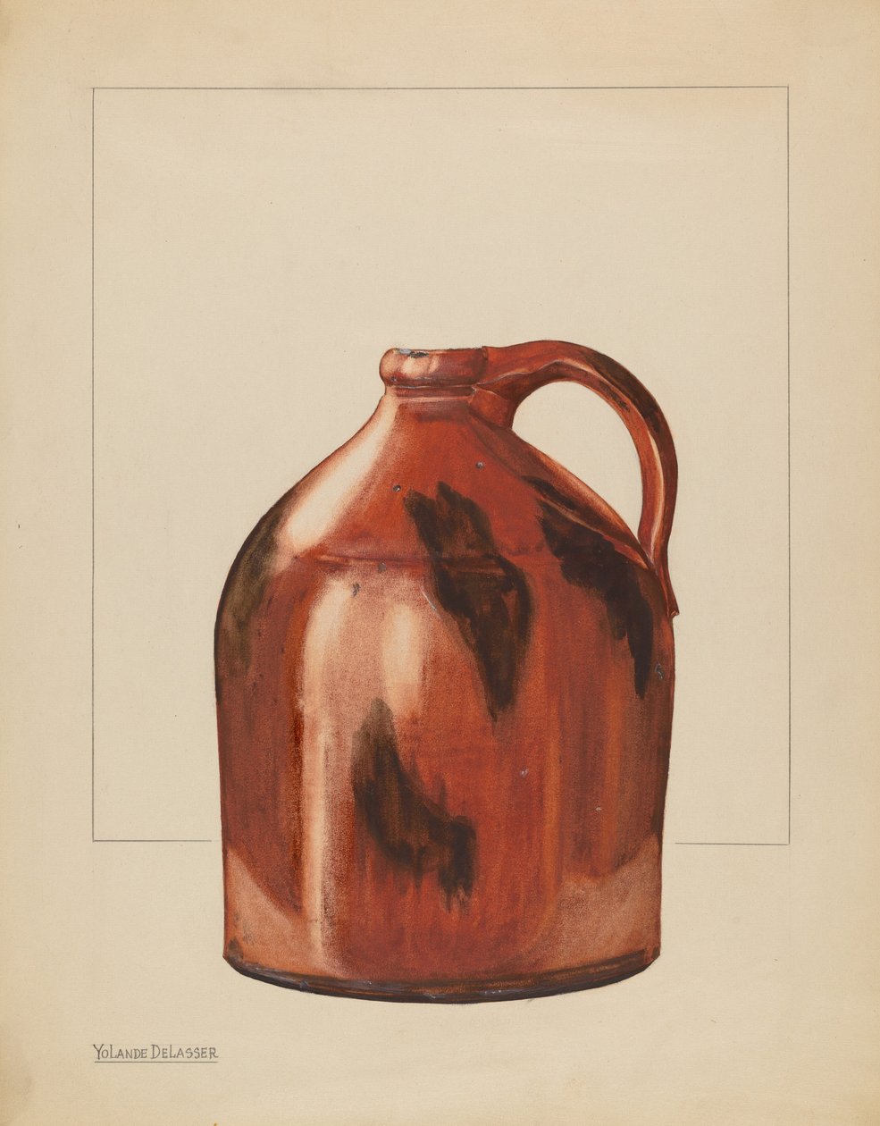 Kanna, c. 1936. av Yolande Delasser