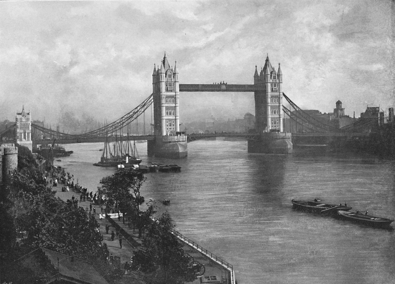 Tower Bridge, c1896 av York and Son