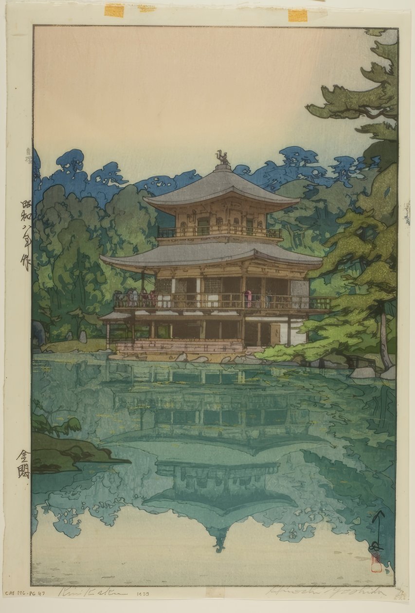 The Golden Pavilion (Kinkaku) av Yoshida Hiroshi
