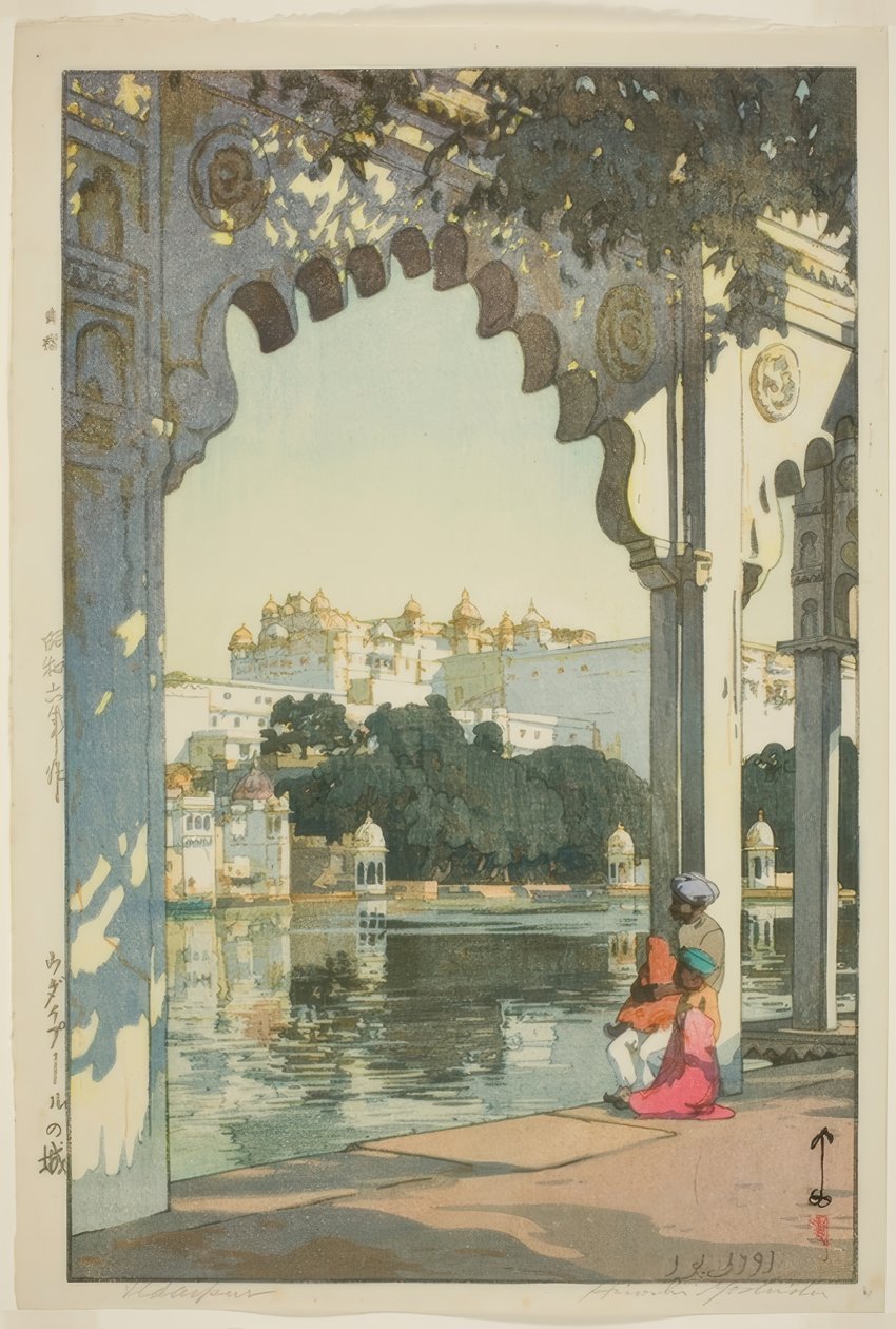 Uda Ipur Kasute (Udaipur no Shiro) av Yoshida Hiroshi