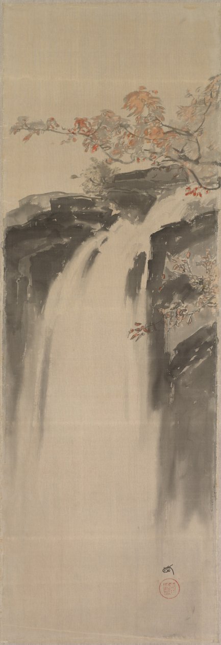 Vattenfall av Yoshida Hiroshi